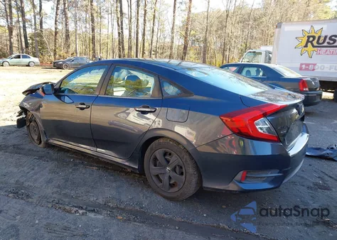 2016 Honda Civic Lx из США, поврежденный, VIN 19XFC2F5XGE027157